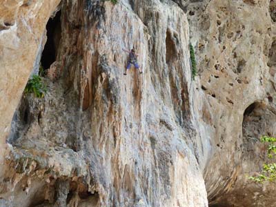 Photo of rock climbing